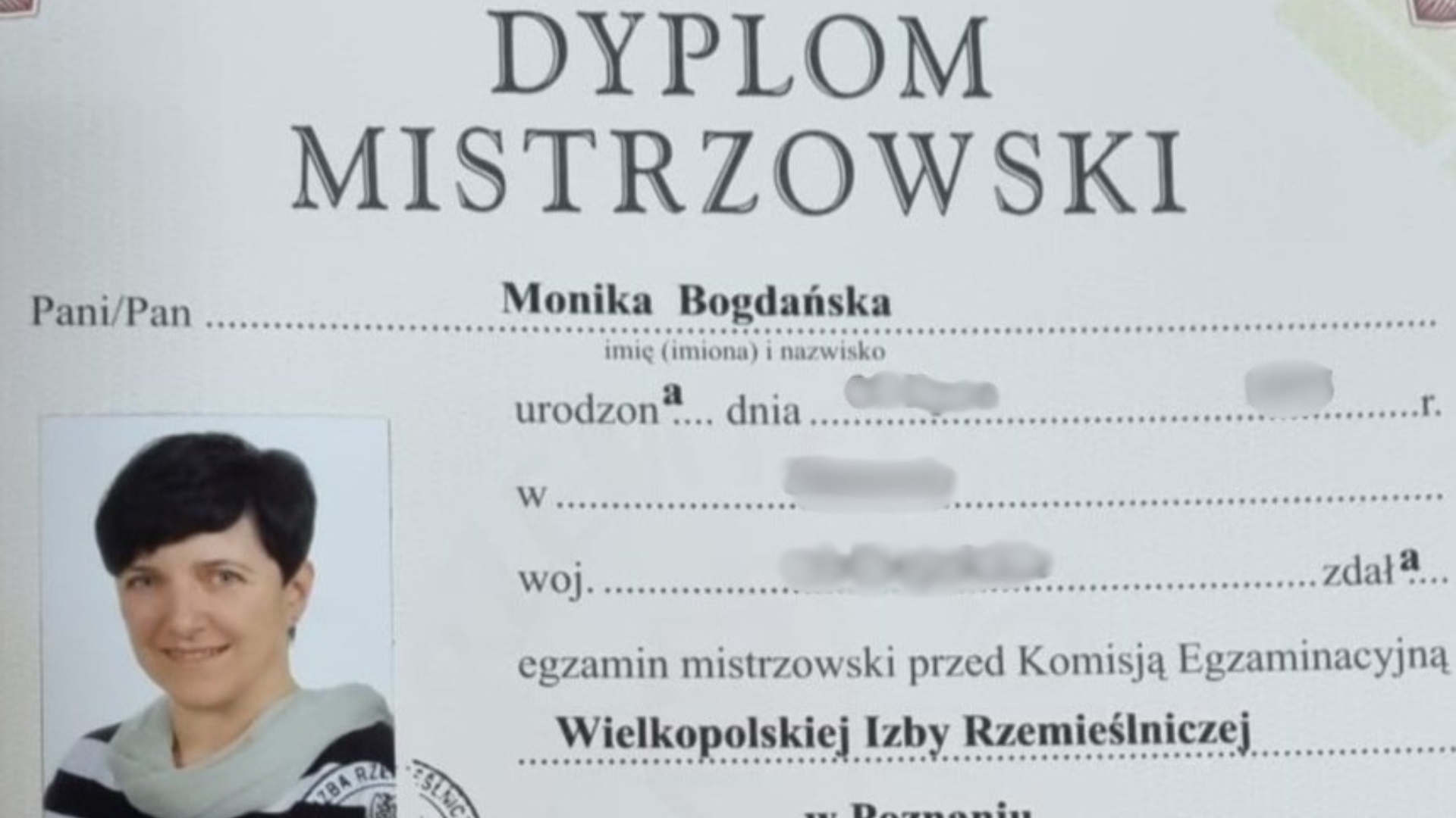 dyplom technika – nowa wersja